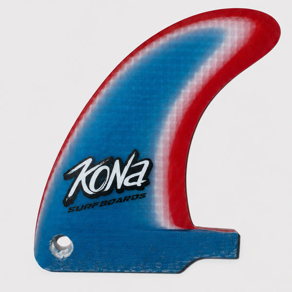 The Trace Fin Keychain Souvenir - Blue/White/Red