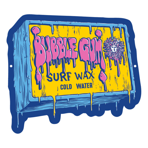 Bubble Gum x Kona Collab Tin Sign
