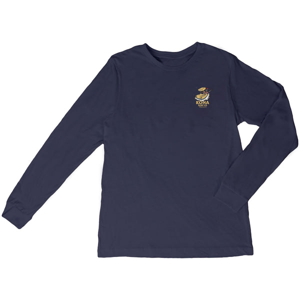 Free Ride 2 Boys Long Sleeve Shirt - Navy