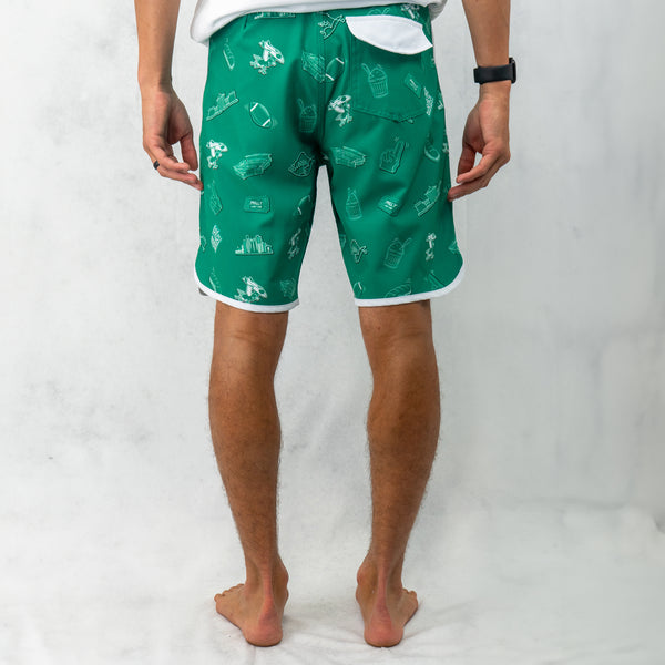 Drifter Scallop 17in Boys Boardshorts