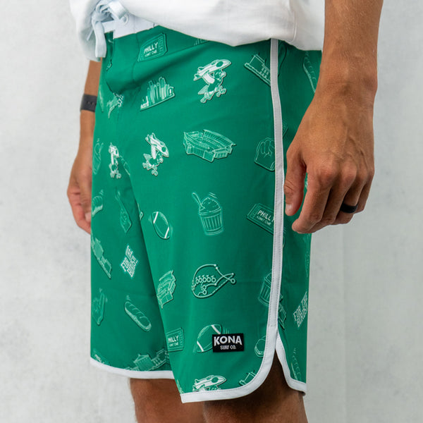 Drifter Scallop 17in Boys Boardshorts