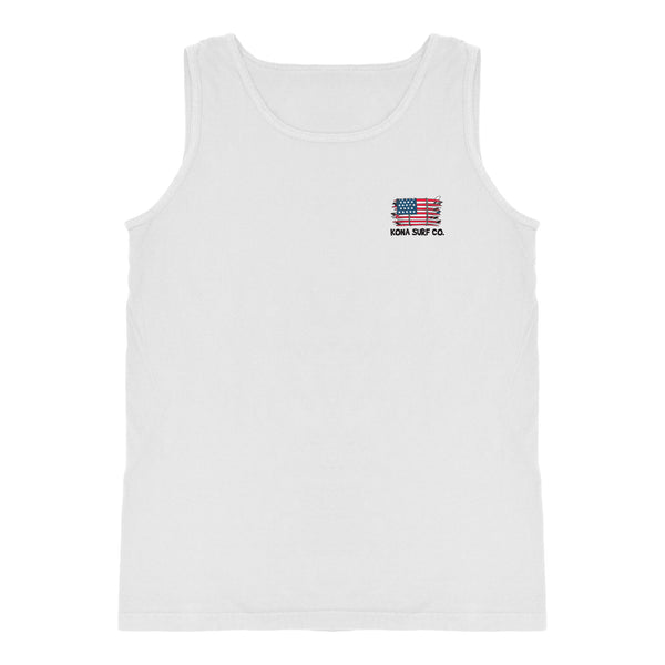 Patriotic Bug Boys Tank Top - White