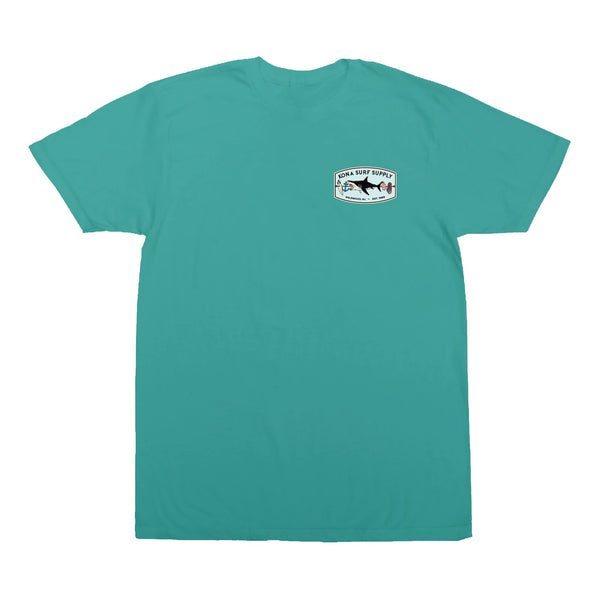 Shark Kabob 2 Boys T-Shirt - Spanish Moss