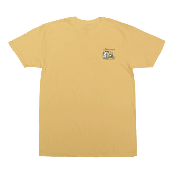 Offshore Catch Boys T-Shirt - Banana Cream