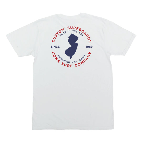 Built in Jersey Boys T-Shirt - White