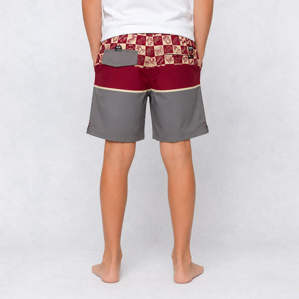Uncomplicated 15in w/ Liner Boys Elastic Boardshorts