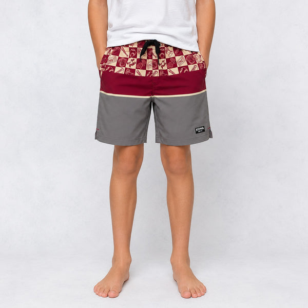 Uncomplicated 15in w/ Liner Boys Elastic Boardshorts