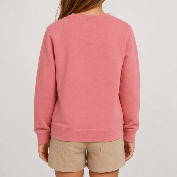 Vintage Girls Crew Sweatshirt - Mauvelous