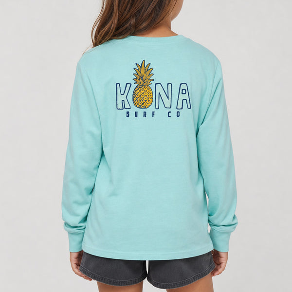 Livin Aloha 2 Girls Long Sleeve Shirt - Chill