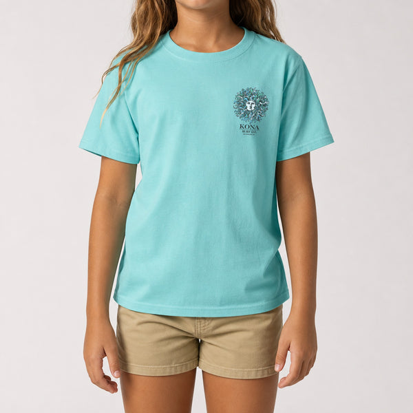 Original Sun Girls T-Shirt - Mint/Ocean
