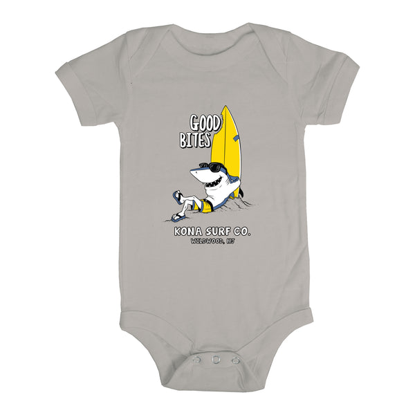 Good Bites Infant Boys Short Sleeve Onesie