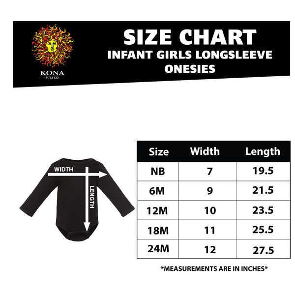 Hermit Crab Infant Girls Long Sleeve Onesie