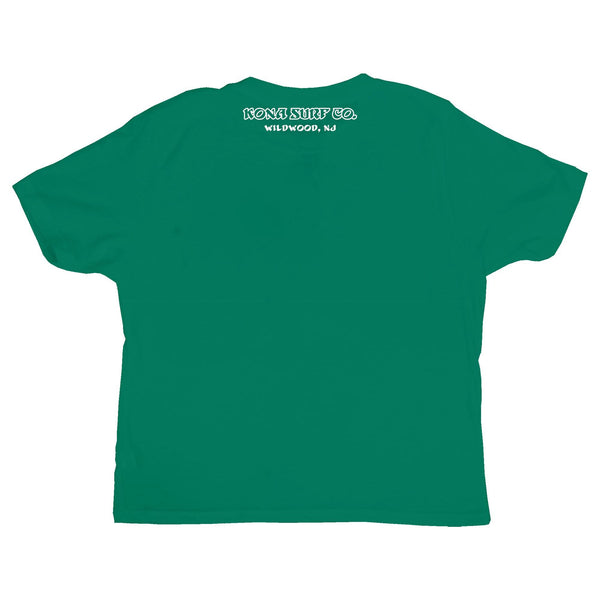 For The Birds Pattern Toddler Boys T-Shirt - Kelly