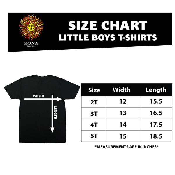 Guitar Surfer Toddler Boys T-Shirt