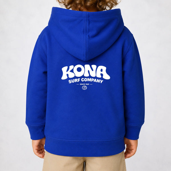 Bubble Puff Toddler Boys Pullover Hoodie - Vintage Royal