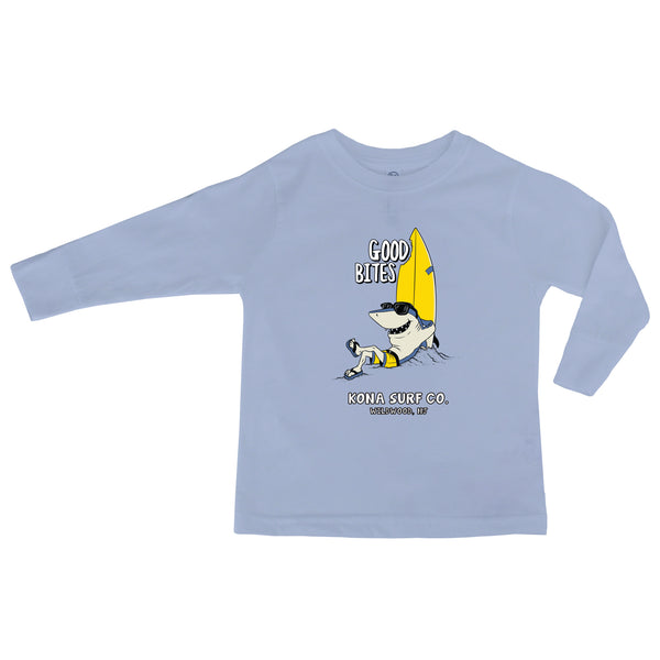 Good Bites Toddler Boys Long Sleeve Shirt