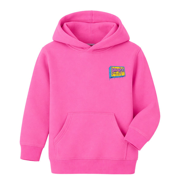 Kona x Bubble Gum 2026 Collab Toddler Girls Pullover Hoodie - Rasberry