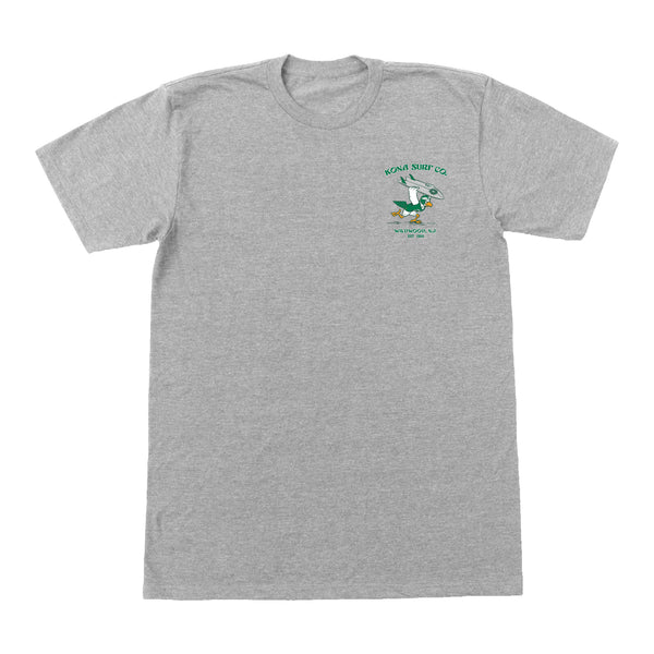 For The Birds Mens T-Shirt - Dark Grey Heather