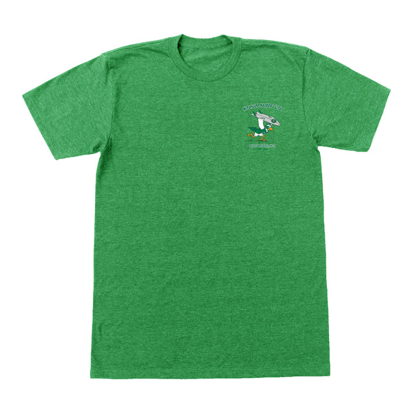 For The Birds Mens T-Shirt - Kelly Green