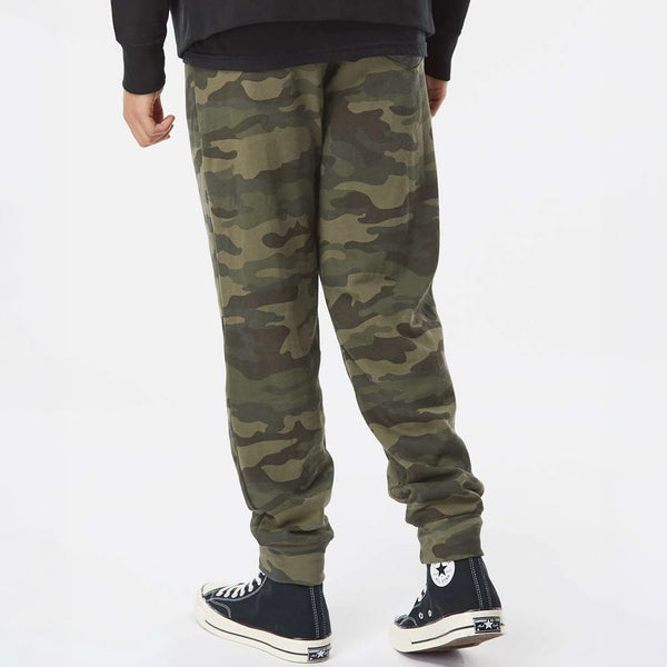 Inside Out Mens Sweatpants - Forest Camo