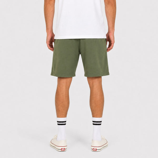 Inside Out Mens Sweat Shorts - Army