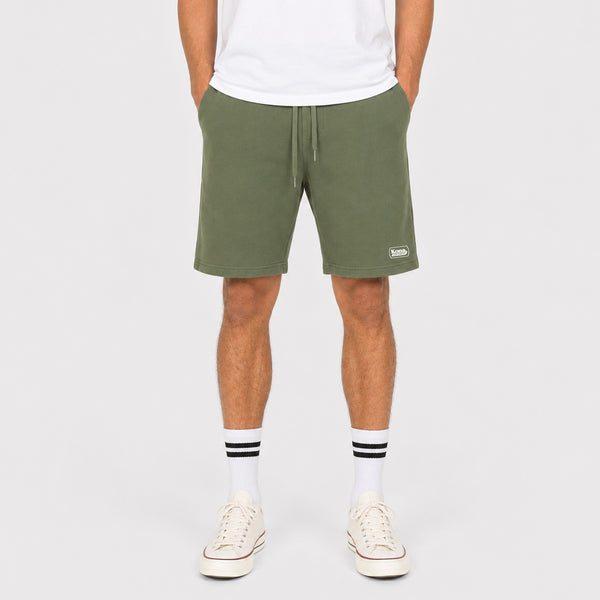 Inside Out Mens Sweat Shorts - Army