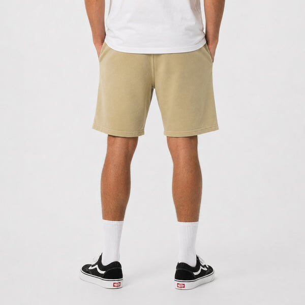 Inside Out Mens Sweat Shorts - Sandstone