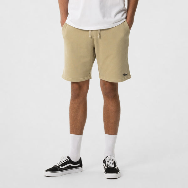 Inside Out Mens Sweat Shorts - Sandstone