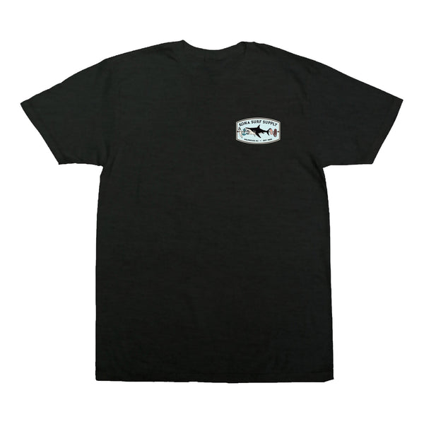 Shark Kabob 2 Mens T-Shirt - Vintage Black