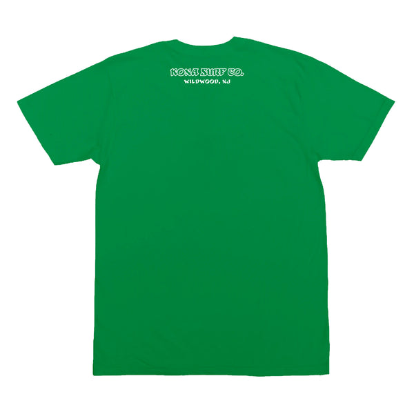 For The Birds Pattern Mens T-Shirt - Kelly Green
