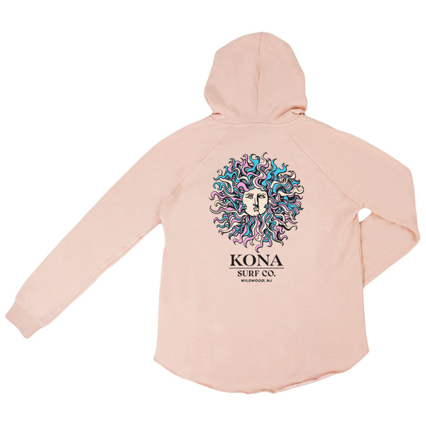 Original Sun Womens Zip Hoodie