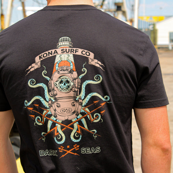 Dark Seas x Kona Collab Mens Long Sleeve Shirt