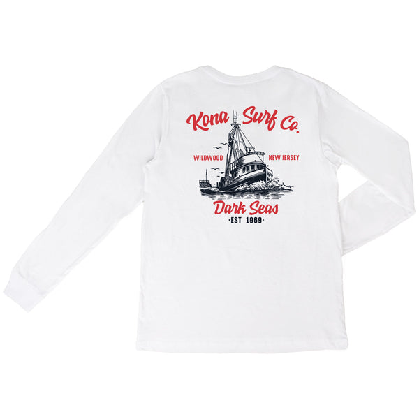 Dark Seas x Kona Collab Mens Long Sleeve Shirt