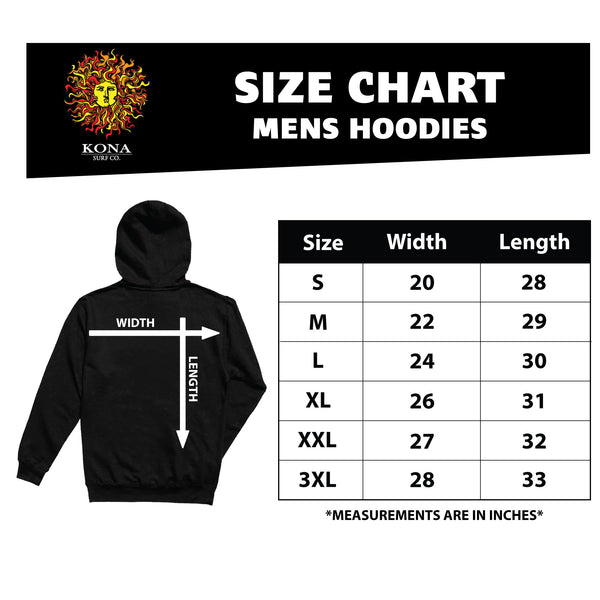 Support Your Local Surf Shop Mens Pullover Hoodie