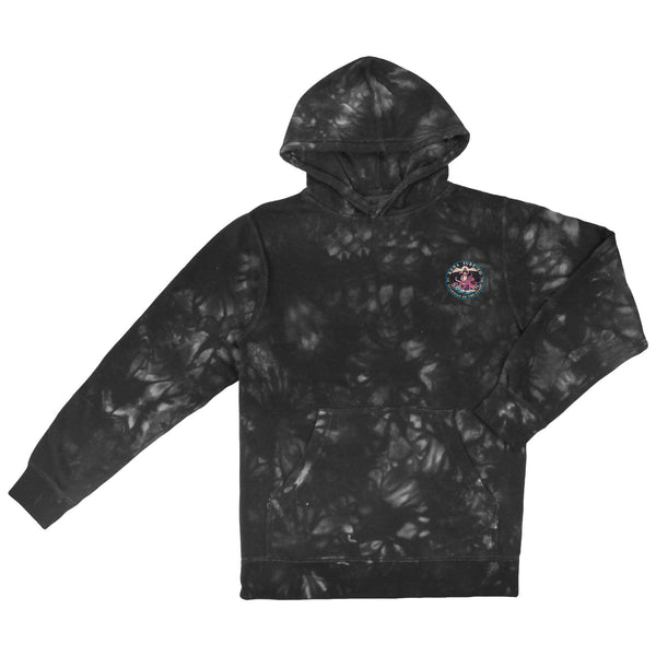 Guardian of the Coast Mens Pullover Hoodie - Tie Dye Black
