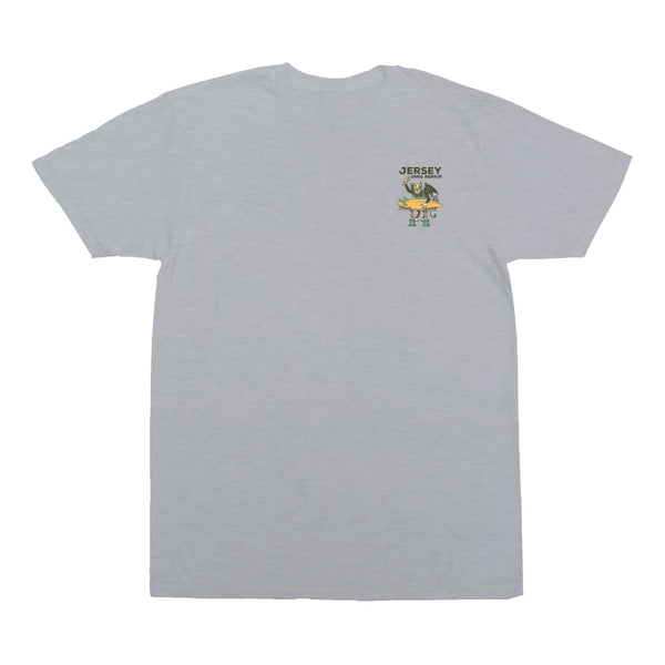 Jersey Ding Repair Mens T-Shirt - Heather Grey