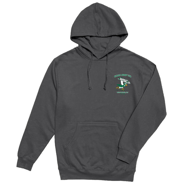 For The Birds Mens Pullover Hoodie - Pigment Black
