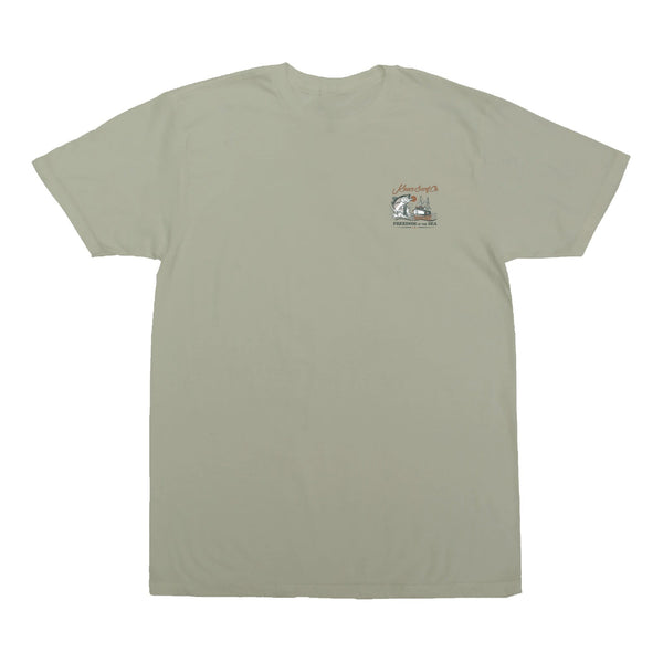 Offshore Catch Mens T-Shirt - Washed Thyme