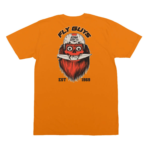 Fly Guys Mens T-Shirt - Orange