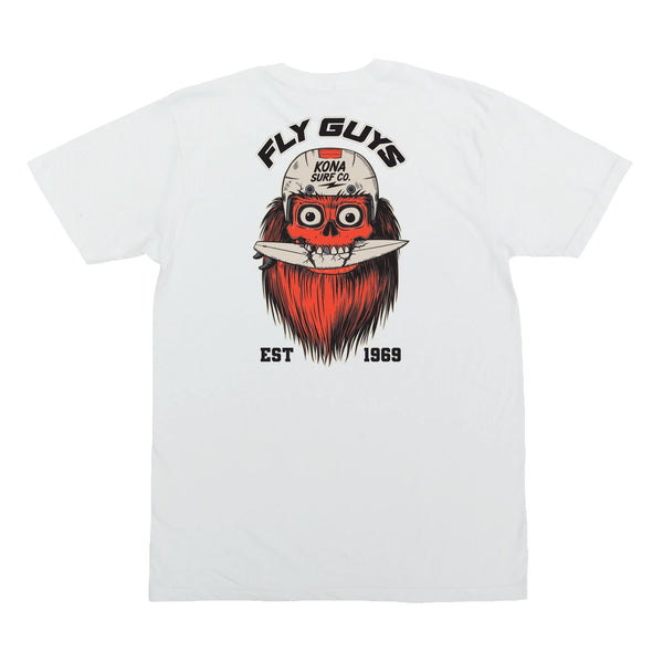 Fly Guys Mens T-Shirt - White