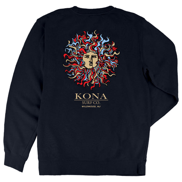 Original Sun Mens Crew Sweatshirt