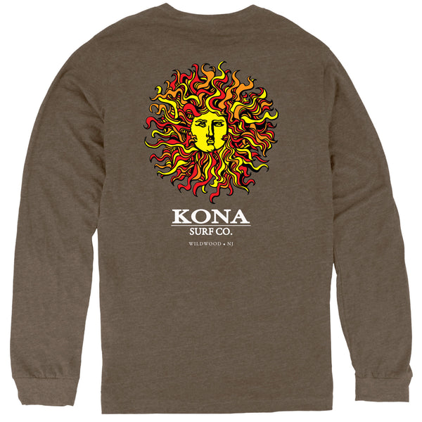 Original Sun Mens Long Sleeve Shirt