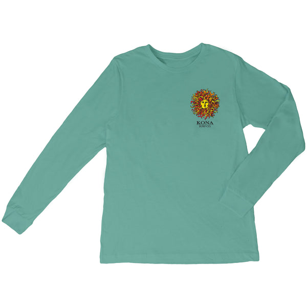 Original Sun Mens Long Sleeve Shirt - Pine/Original