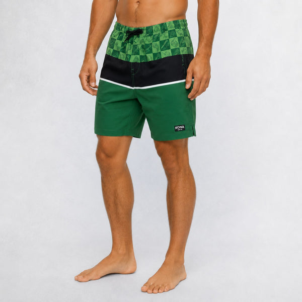 Uncomplicated 17in w/ Liner Mens Elastic Boardshorts - For the Birds