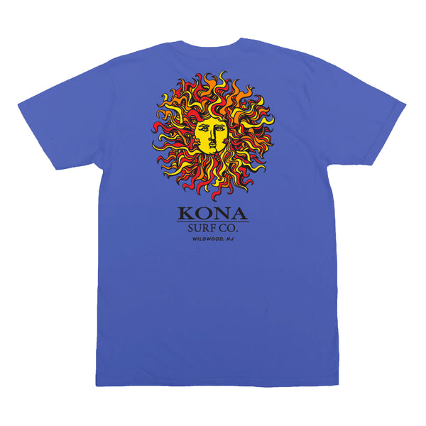 Original Sun Mens T-Shirt - Deep Forte Blue/Original