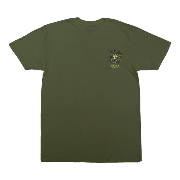 Original Sun Mens T-Shirt - Military Green/Camo