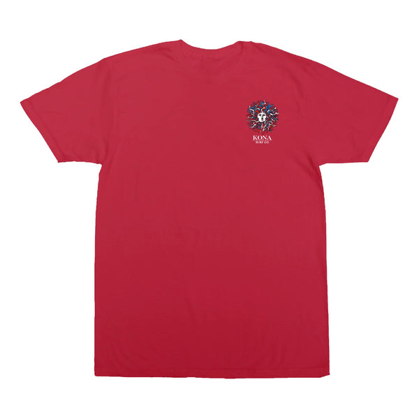 Original Sun Mens T-Shirt - Red/Rwb