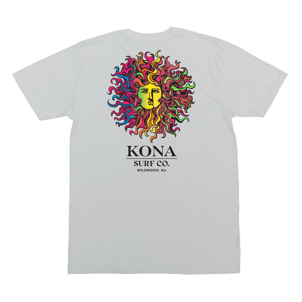 Original Sun Mens T-Shirt - Silverstone/Retro