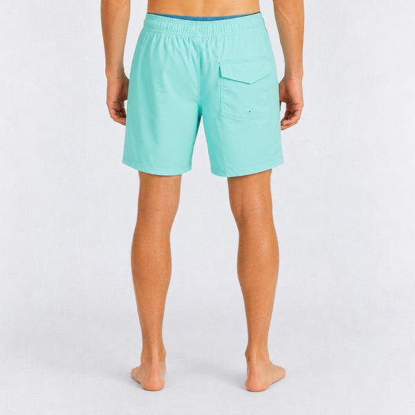 Harpoon Mens Elastic Boardshorts - Aqua
