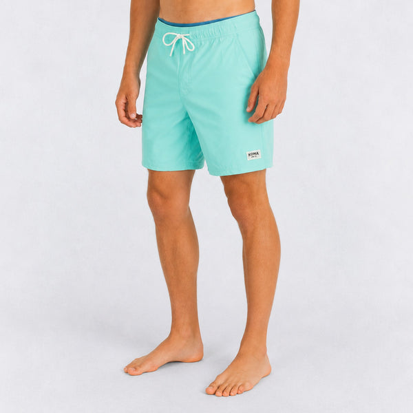 Harpoon Mens Elastic Boardshorts - Aqua